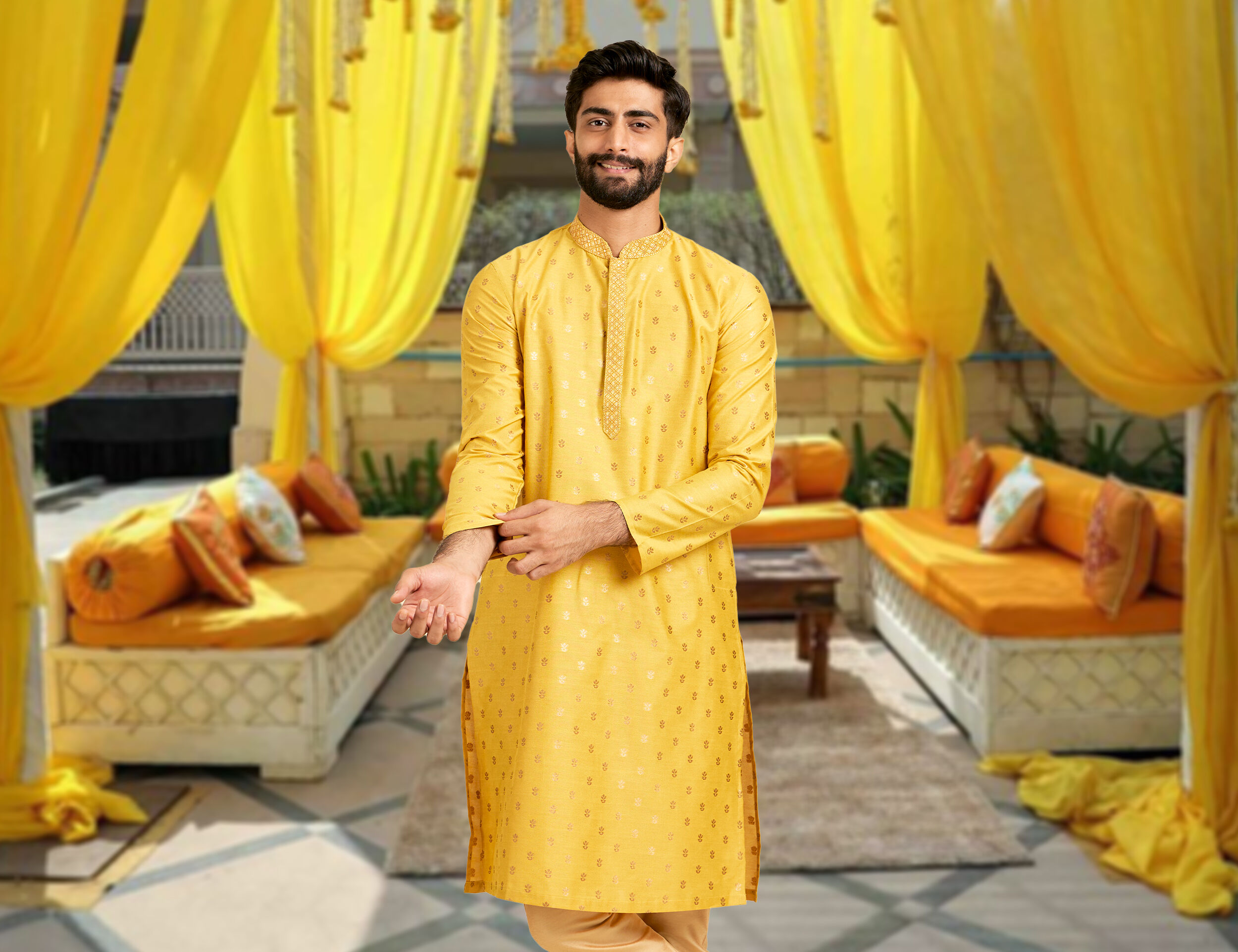 A man in Kurta and Pajama